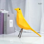Oiseau origami en résine pour embellir votre espace