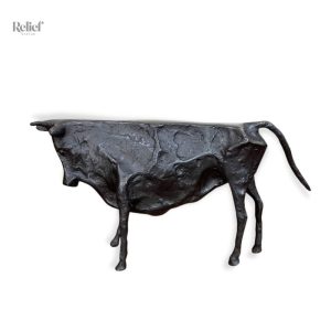 Statue en bronze taureau Picasso 16 cm élégante et artistique