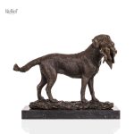 Statue en bronze véritable PJ Mène Animalier 30 cm