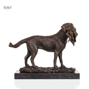 Statue en bronze véritable PJ Mène Animalier 30 cm