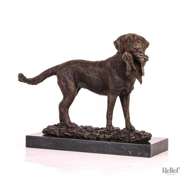 Sculpture animalière en bronze 30 cm par PJ Mène