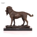 Art animalier en bronze 30 cm, design élégant