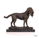 Sculpture en bronze, 30 cm, thème animalier par PJ Mène