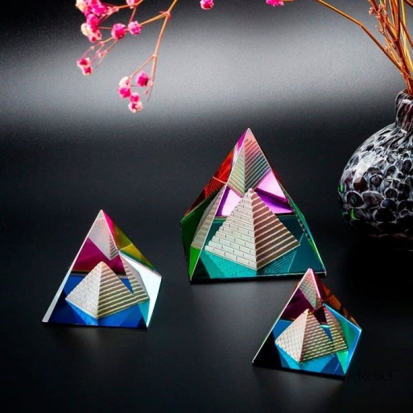 Décoration en 3D, pyramide égyptienne pour intérieur