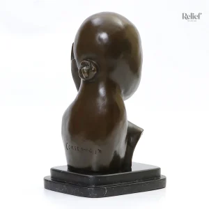 Reproduction Brancusi en bronze, sculpture Mlle Pogany I