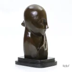 Sculpture en bronze véritable, Mlle Pogany I, 27 cm