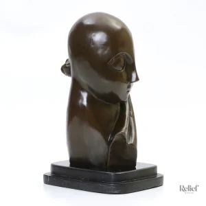 Sculpture en bronze véritable, Mlle Pogany I, 27 cm
