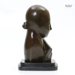Reproduction en bronze Mlle Pogany I, charme artistique