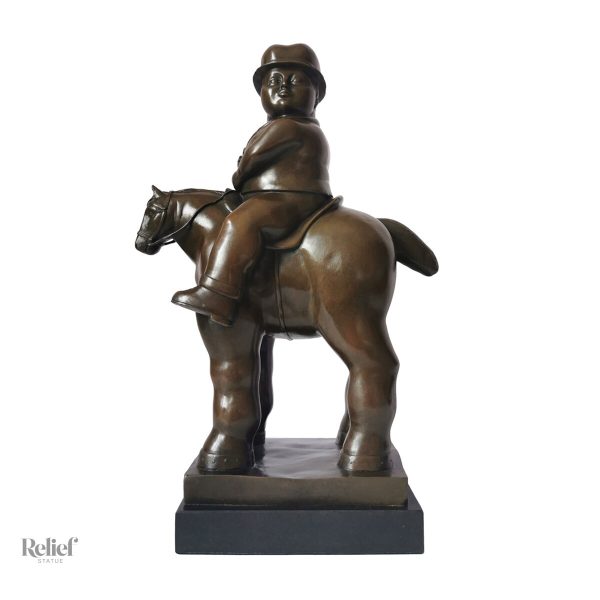 Sculpture artistique en bronze, 38 cm, allure élégante