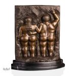 Statue bronze Botero 28 cm, reproduction artistique authentique