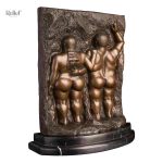 Reproduction en bronze d'une célèbre sculpture de Botero