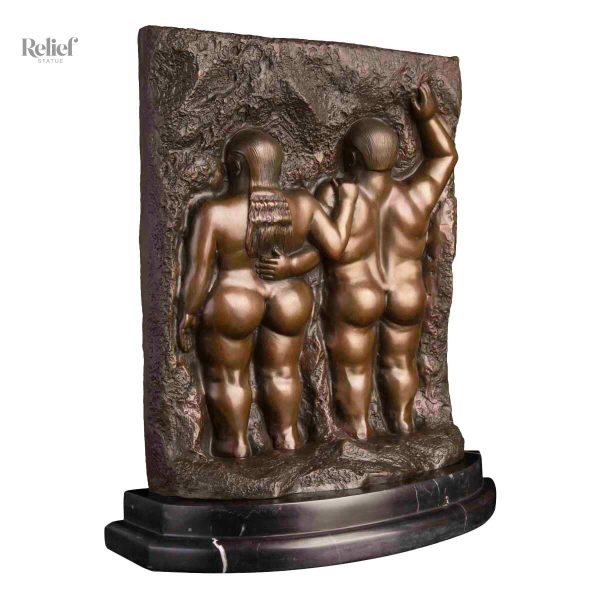 Reproduction en bronze d'une célèbre sculpture de Botero