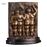 Objet décoratif en bronze, reproduction 28 cm de Botero