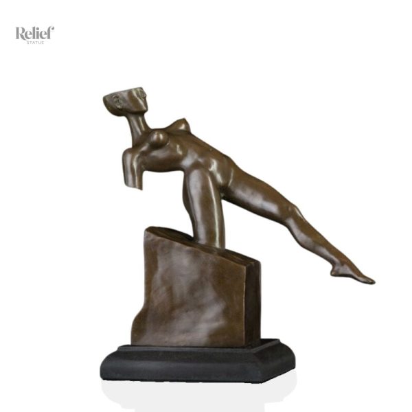 Sculpture femme en bronze Rodin 31 cm