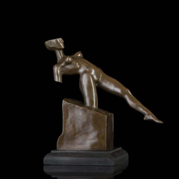 Rodin sculpture féminine, pièce unique en bronze