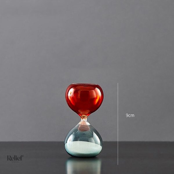 Sablier artistique, sculpture pour ambiance moderne