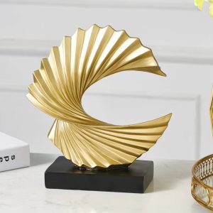 Sculpture dorée Bonanza, design moderne pour votre intérieur