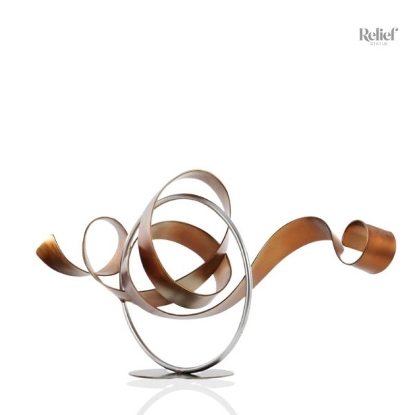 Sculpture Métal Abstraite Design moderne