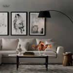 Art abstrait en métal pour décoration intérieure