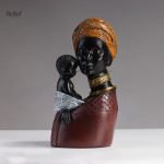 Statue décorative représentant la culture africaine