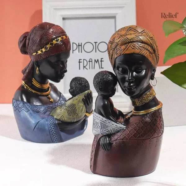 Sculpture en bois, élégance et tradition africaine