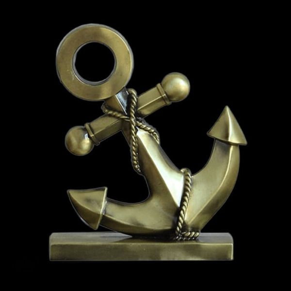 Objet déco en sculpture métal sur le thème maritime