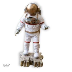 Sculpture moderne Apollo, astronaute design unique