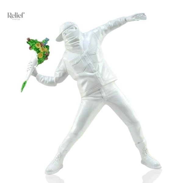 sculpture-banksy-1 Sculpture contemporaine Banksy Flower Bomber