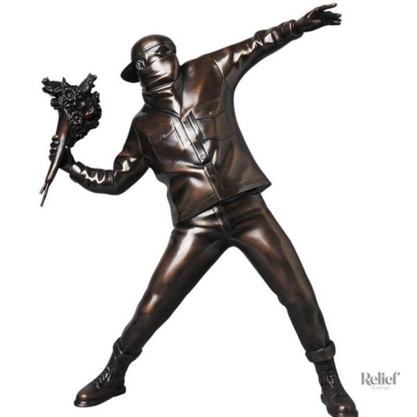 Art actuel : Banksy Flower Bomber
