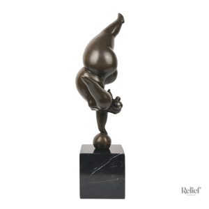 Sculpture d'art contemporain, bronze 34 cm, Botero