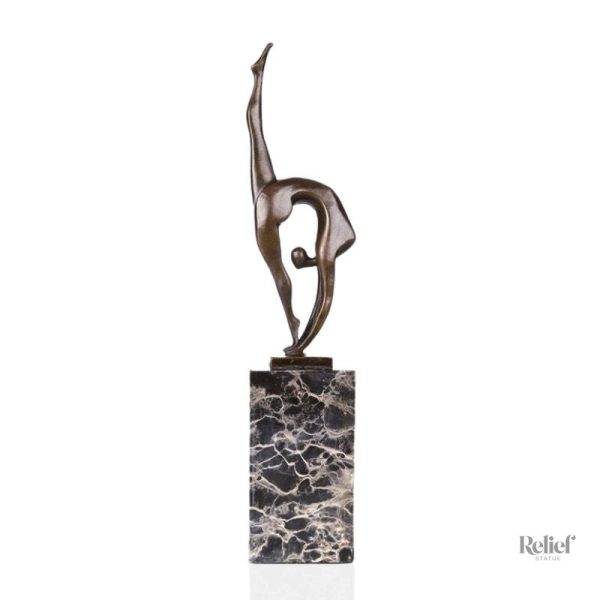 sculpture-bronze-contemporaine-1 Sculpture bronze contemporaine danseuse élégante