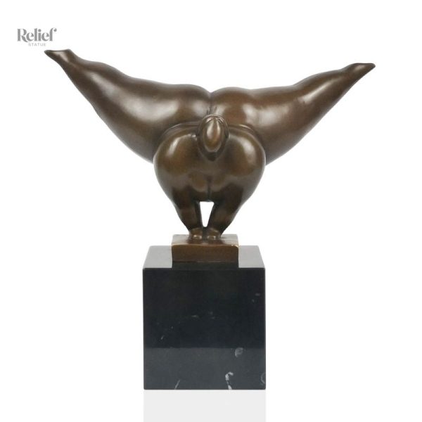 sculpture-bronze-femme-1 Sculpture Bronze Femme ronde 22 cm, œuvre d'art moderne