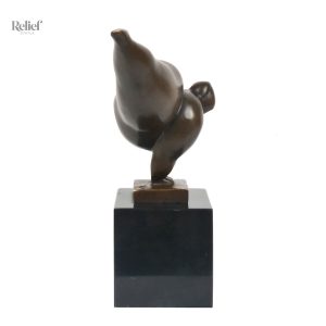 Sculpture ronde en bronze, décoration intérieure raffinée
