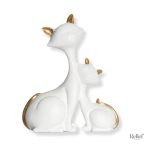 Sculpture moderne de chat en décoration intérieure