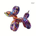 Chien ballon moderne, objet d'art amusant