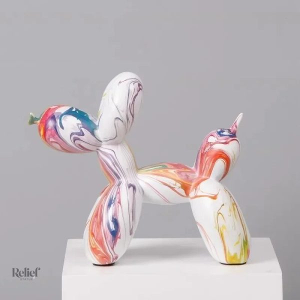 Chien en ballon, pièce décorative originale