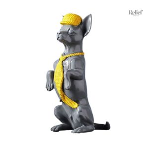 Statue de Chihuahua mignonne pour collectionneurs