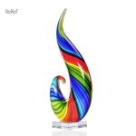 Sculpture contemporaine Rainbow pour décoration moderne