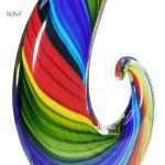 Sculpture décorative Rainbow en design contemporain