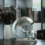 Sculpture design abstraite, 29 cm de hauteur