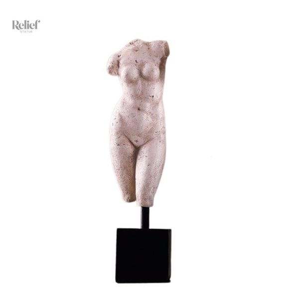 Sculpture artistique corps féminin, expression moderne et unique