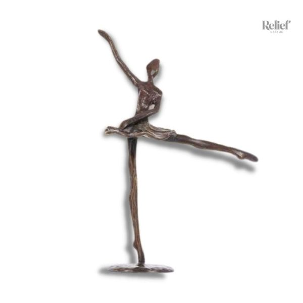 Statue Femme Danseuse Ballet 19/21 cm en résine