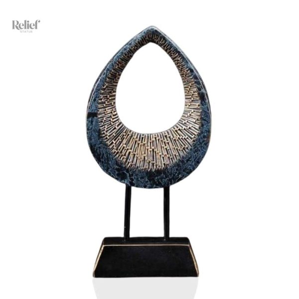 Sculpture Goutte Design abstraite moderne