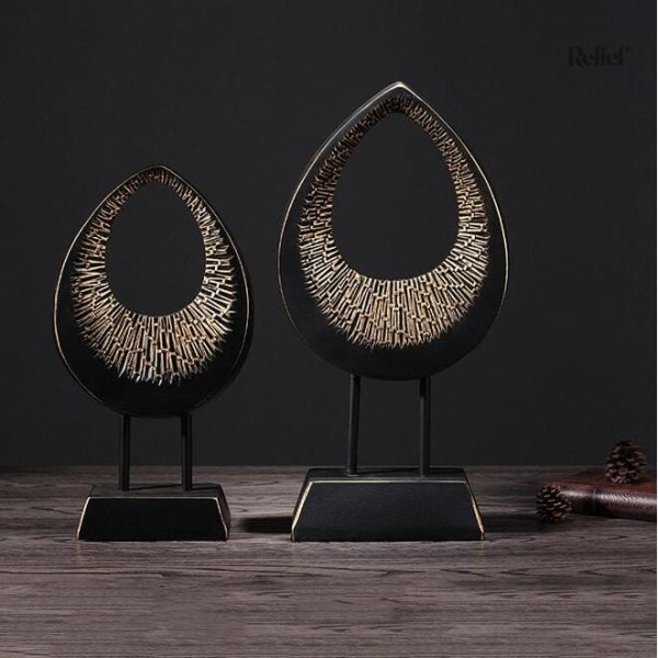 Sculpture d'intérieur style goutte design