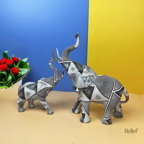 Éléphant design chic pour une ambiance raffinée