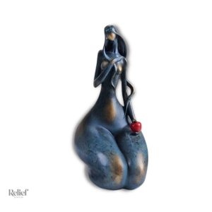 Statue Femme Ronde Indépendante 33 cm