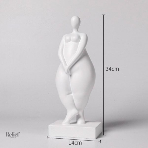 Statue Grosse Femme, œuvre pour les amateurs d'art