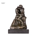 Reproduction en bronze de Le Baiser de Rodin