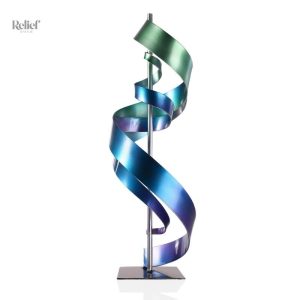 Sculpture métal moderne design contemporain