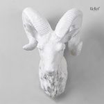 Mouflon stylisé pour décoration murale intérieure